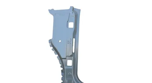 Mercedes-Benz V Class W447 Pillar (middle) A4476373300