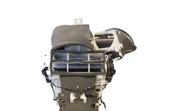 Interior heater climate box assembly