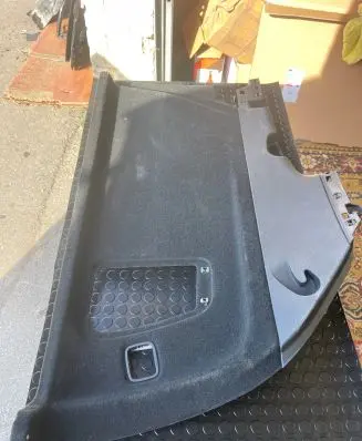Porsche Cayenne (92A) Trunk/boot lower side trim panel 7P5863820 1442010