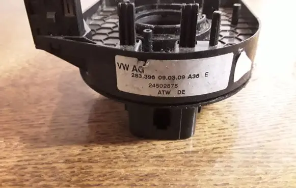 Volkswagen Polo Airbag slip ring squib (SRS ring) 283396