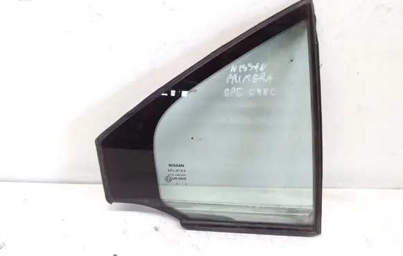 Nissan Primera Rear vent window glass 