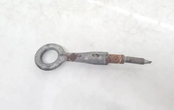 Towing hook eye
