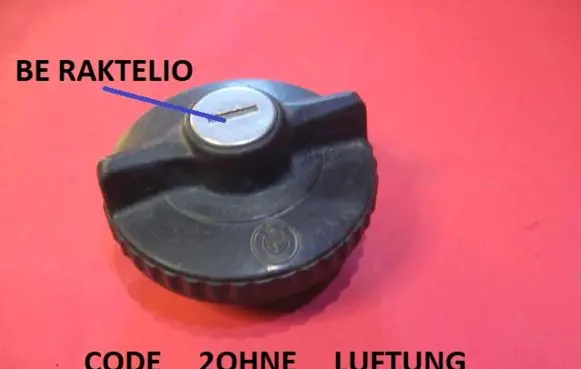 BMW 5 E28 Fuel tank filler cap 2OHNELUFTUNG