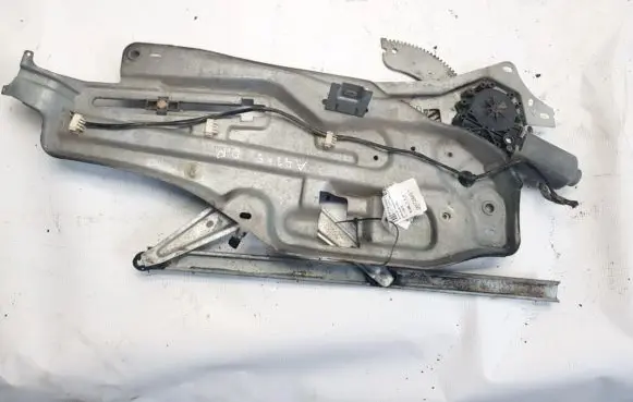 Sliding door window regulator with motor