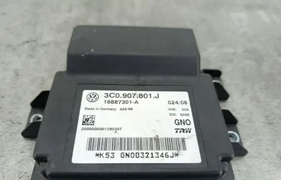Volkswagen PASSAT B6 Hand brake control module 3C0907801J