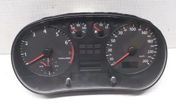 Audi A3 S3 8L Speedometer (instrument cluster) 8L0919860E 88311244245