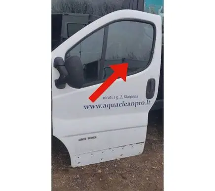 Renault Trafic II (X83) Front door window glass four-door DOT24AS2M68 43R00048