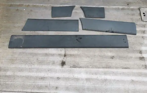 Fiat Ducato Front door trim (molding) 1308129070 1304013070 1304012070