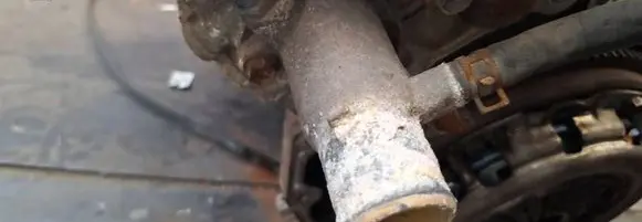 Engine coolant pipe/hose