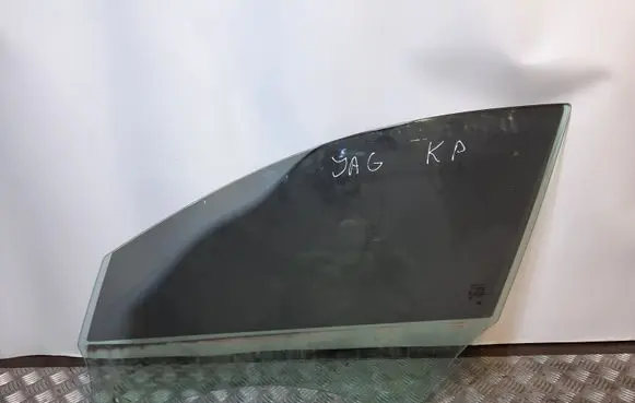 Jaguar XF Front door window glass four-door 43R001605