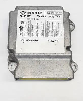 Volkswagen Touran I Airbag control unit/module 1T0909605D