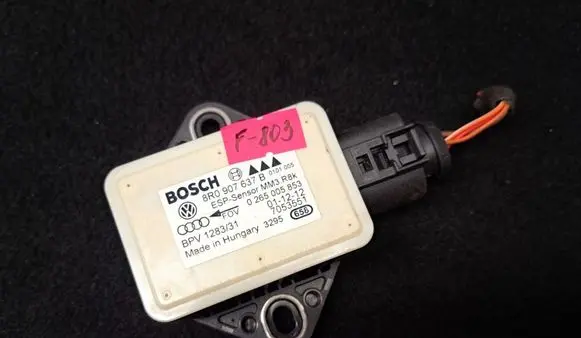 Audi A5 8T 8F ESP acceleration yaw rate sensor 8R0907637B