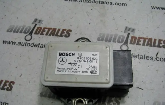 Mercedes-Benz E W211 ESP acceleration yaw rate sensor A2165420018 0265005623