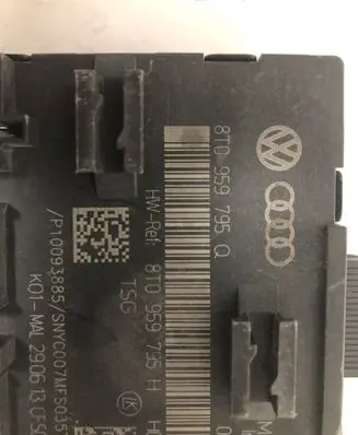 Audi A5 8T 8F Door control unit/module 8T0959795Q