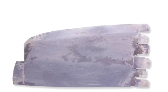 Opel Vivaro Rear bumper underbody cover/under tray 93867920 788B26631R