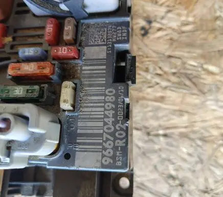Peugeot 3008 I BSM Control unit 9667044980