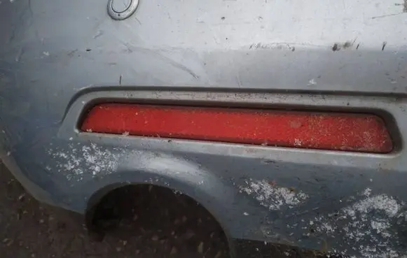 Mazda CX-7 Rear tail light reflector 