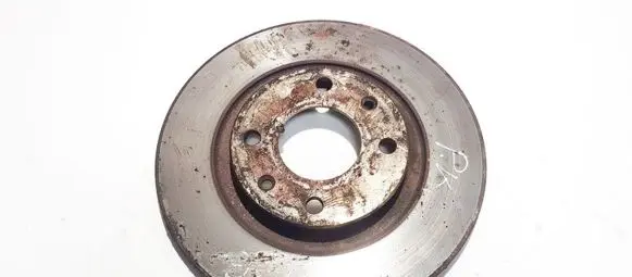 Citroen C2 Front brake disc neventiliuojamas