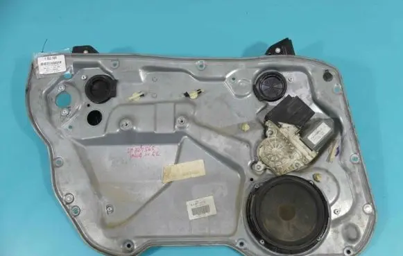 Front door window regulator with motor