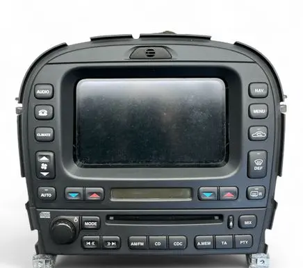 Jaguar S-Type Radio/CD/DVD/GPS head unit 2R8310E889AG 2R8318B876BG