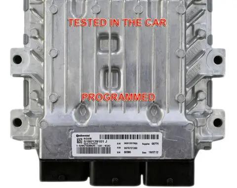 Peugeot Boxer Engine control unit/module 9691551980 S180129101J 9636921380