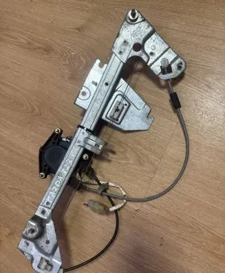 Mazda 323 F Rear door window regulator with motor