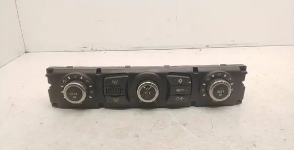BMW 5 E60 E61 Climate control unit 9122398 900252020023 0960152