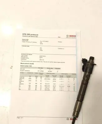 Volvo V60 Fuel injector 0445116016