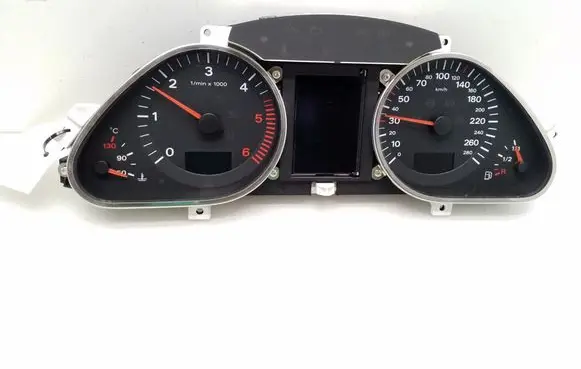 Audi A6 S6 C6 4F Speedometer (instrument cluster) 4F0920900S 4F0910900A 5550007301