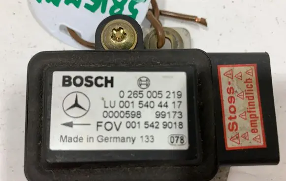 Mercedes-Benz A W168 ESP acceleration yaw rate sensor A0015429018 0265005219 0015404417