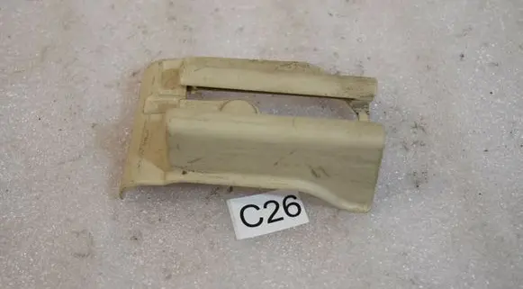 Mercedes-Benz E W211 Front driver seat rail trim 2119190520