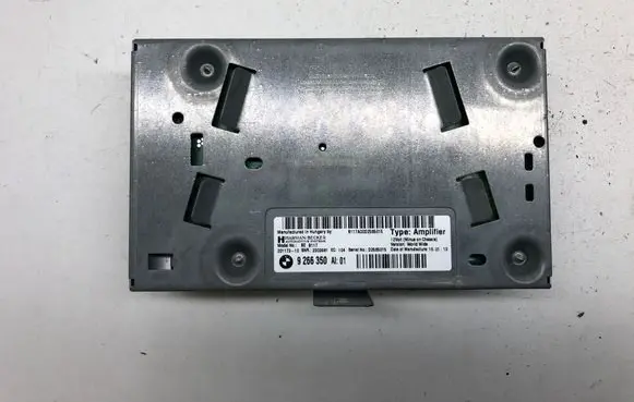 BMW 7 F01 F02 F03 F04 Sound amplifier 9266350