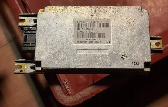 BMW 7 E65 E66 Voice control module 6960802 01000231D0 243243