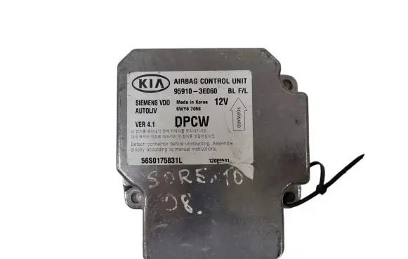 KIA Sorento Airbag control unit/module 959103E060 5WY7056