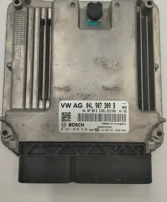 Volkswagen Golf VII Engine control unit/module 04L907309B 0281018510