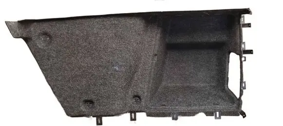 Skoda Octavia Mk2 (1Z) Trunk/boot side trim panel 1Z9867427M 6944 TZ03171