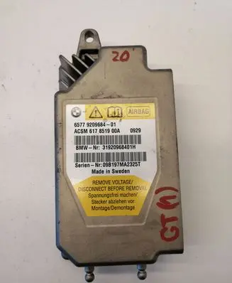 BMW 5 GT F07 Airbag control unit/module 9209684 65779209684
