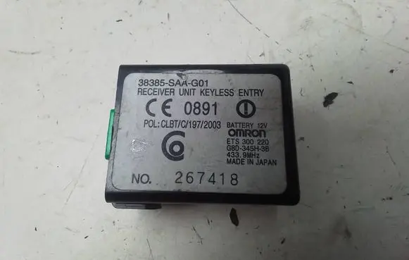 Honda FR-V Immobilizer control unit/module 38385SAAG01 267418 ETS300220