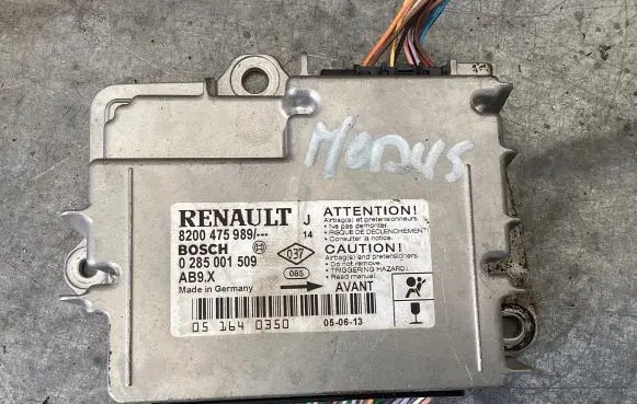 Renault Modus Airbag control unit/module 8200475989 0285001509 051640350