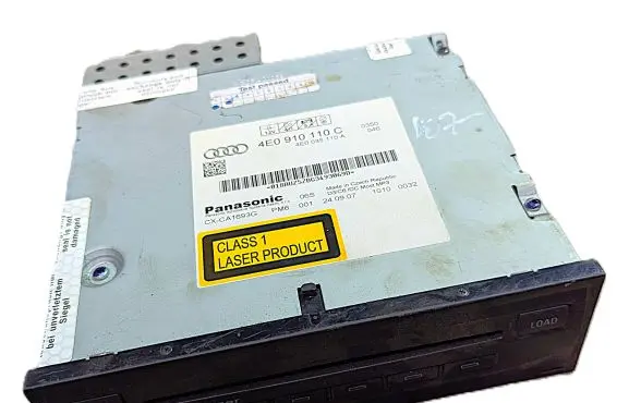 Audi A4 S4 B8 8K CD/DVD changer 4E0035110A CXCA1693G 4E0910110C