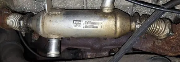 Peugeot 406 EGR valve cooler 9627242880