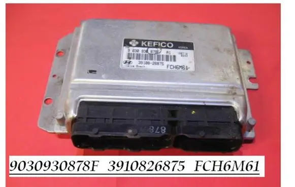 Hyundai Matrix Engine control unit/module 9030930878F 3910826875