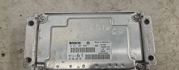 Citroen Berlingo Engine control unit/module 0261207686 9648608280 9645543880
