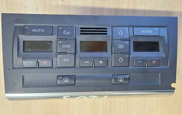 Audi A4 S4 B6 8E 8H Climate control unit 8E0820043AA 1310936