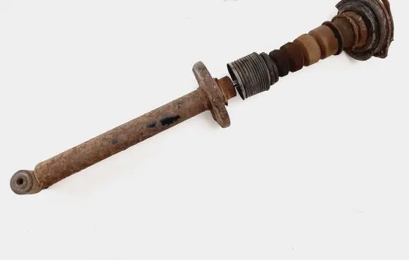 Audi A4 S4 B5 8D Rear shock absorber with coil spring 