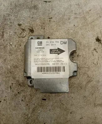 Opel Zafira A Airbag control unit/module 24416704 1923594 DMS0332029S