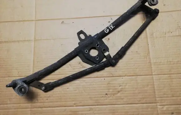 Front wiper linkage