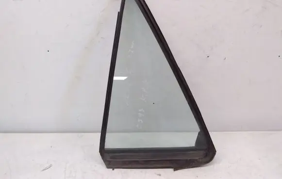 Rear vent window glass