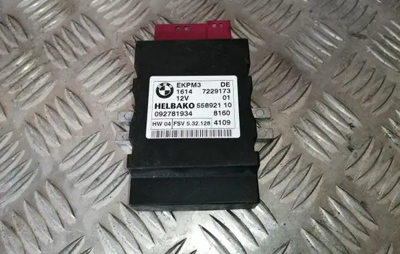 BMW 5 E60 E61 Fuel injection pump control unit/module 7229173 16147229173