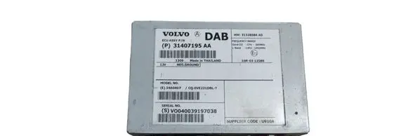 Volvo V40 Antenna control unit 31407195AA V0040039197038